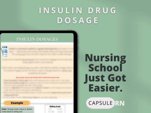 Insulin Dosages