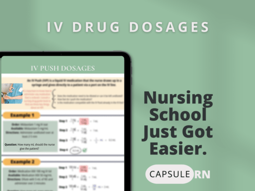 IV Dosages